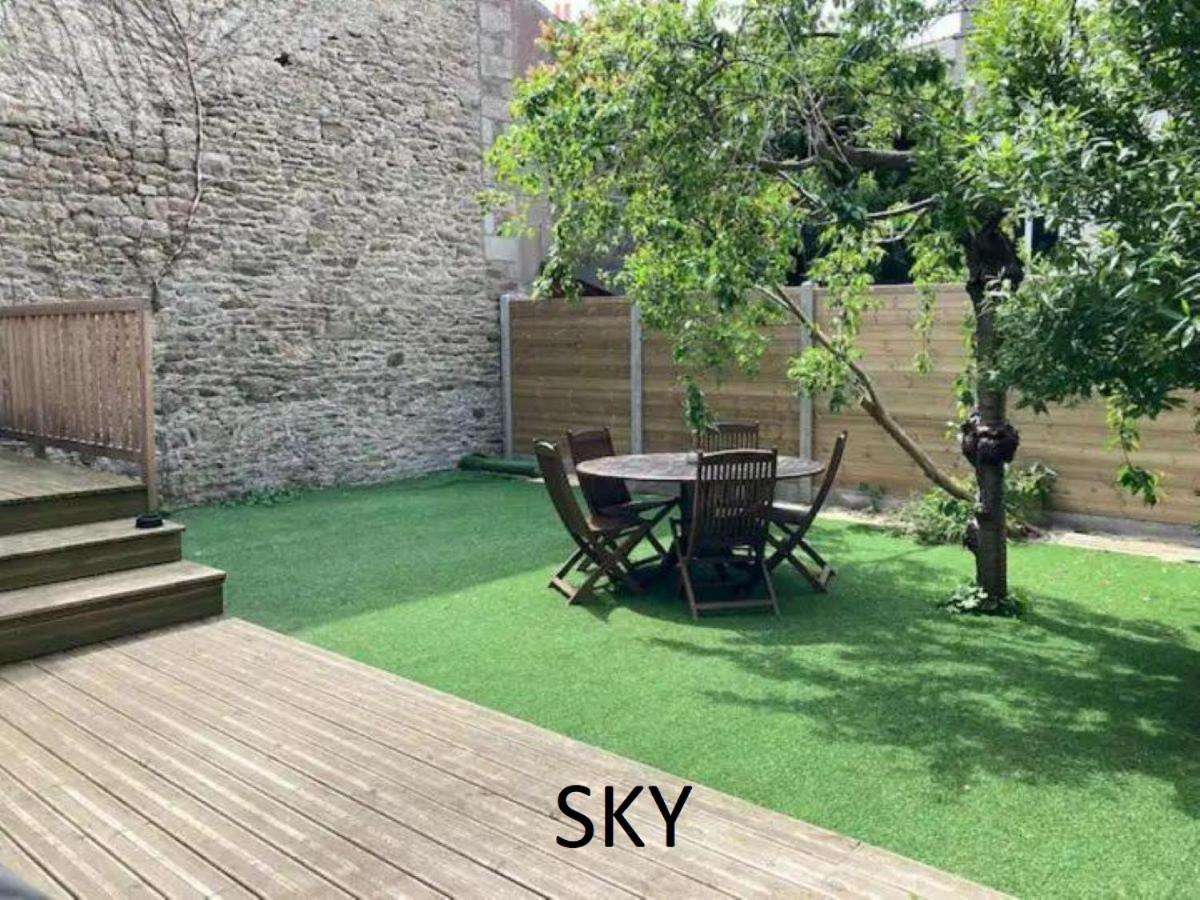 Studio Hikoki et Appartement Sky avec jardin Dinan Extérieur photo